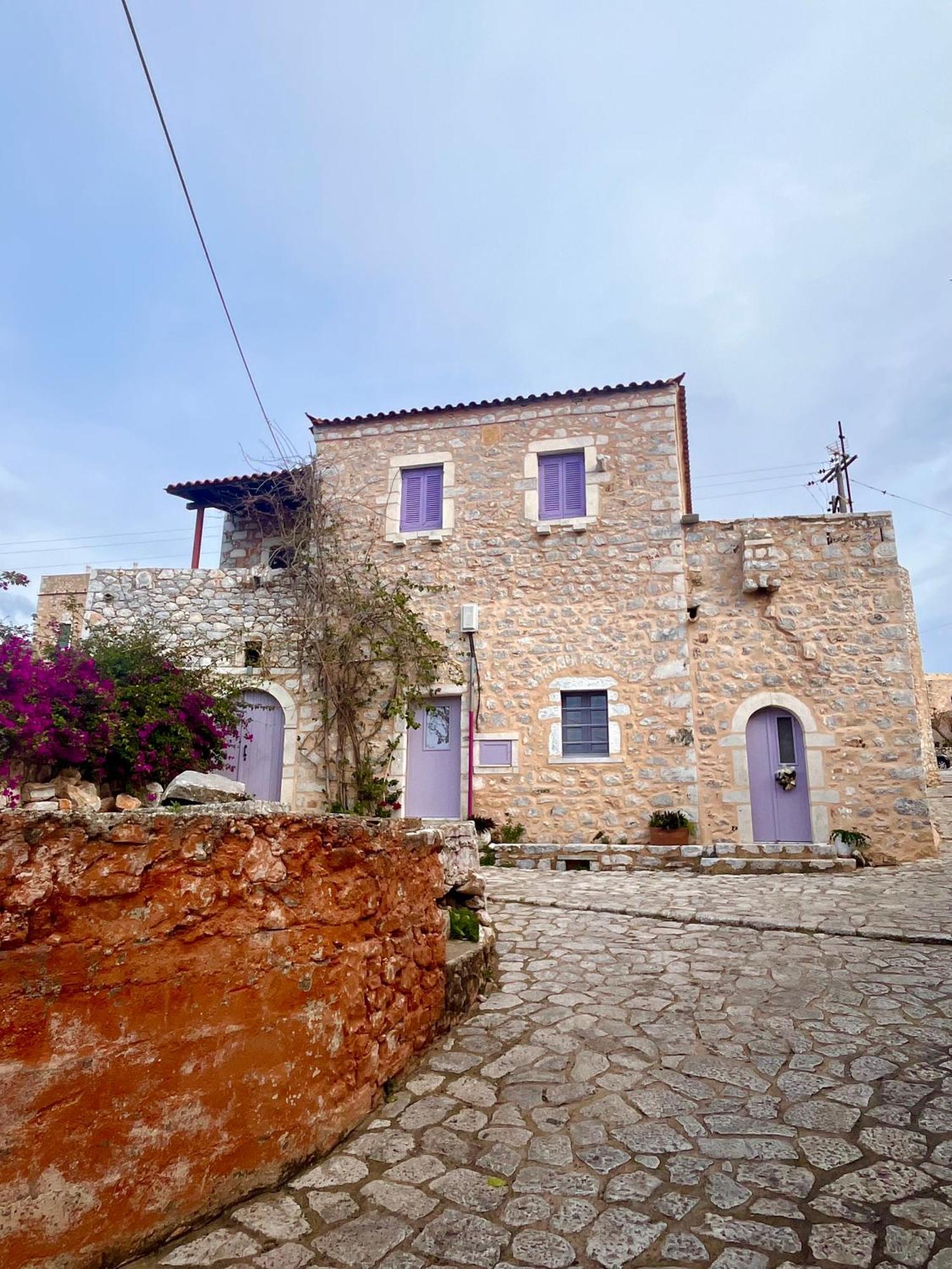 Iliana'S House - Spacious Cave House In The Center Of Areopolis 외부 사진